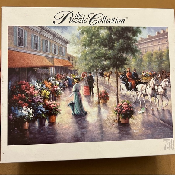 The Puzzle Collection Rainy Streets Puzzle - Picture 1 of 5